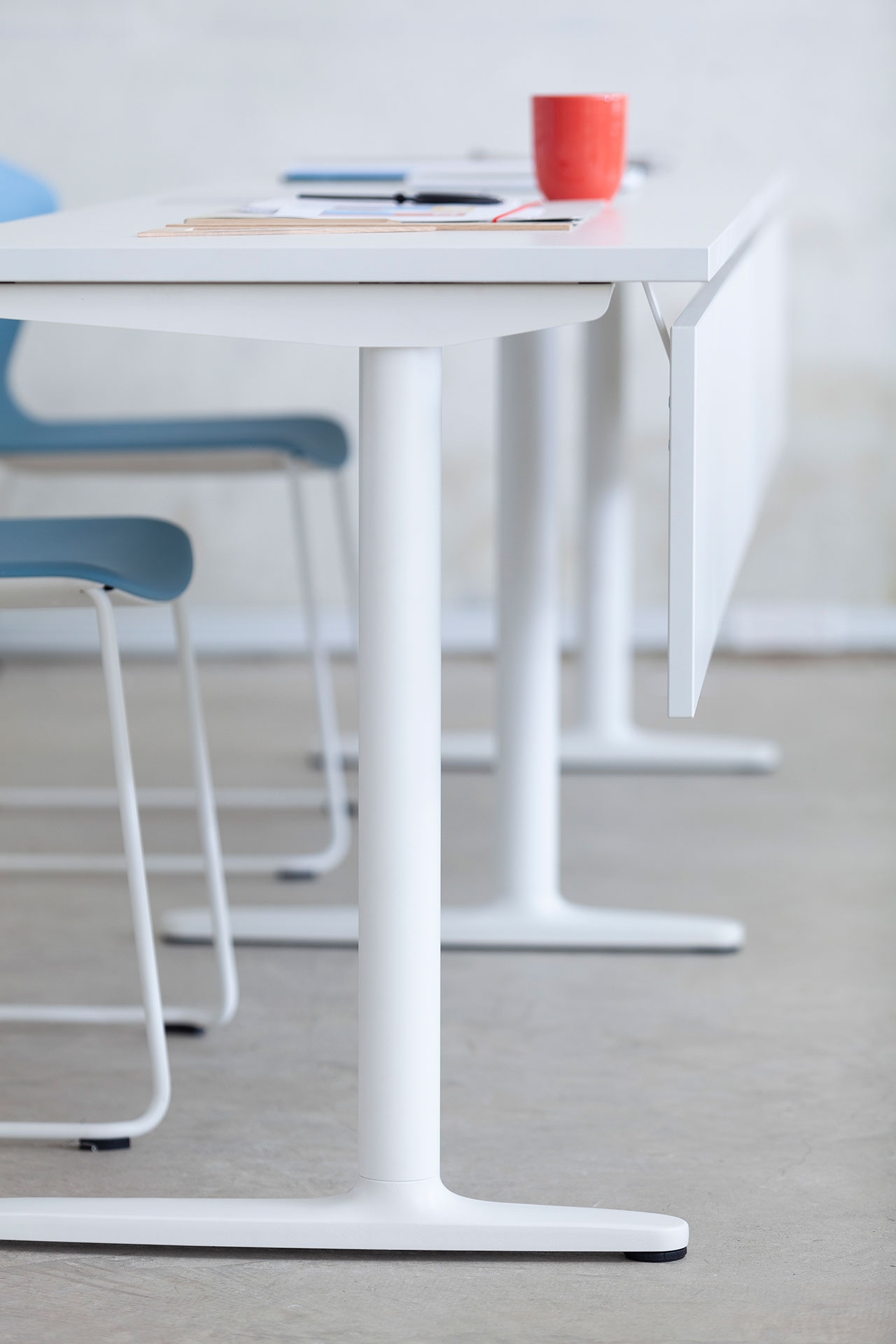 Talent Serie 100 Melamine Office Rectangular Training Desk