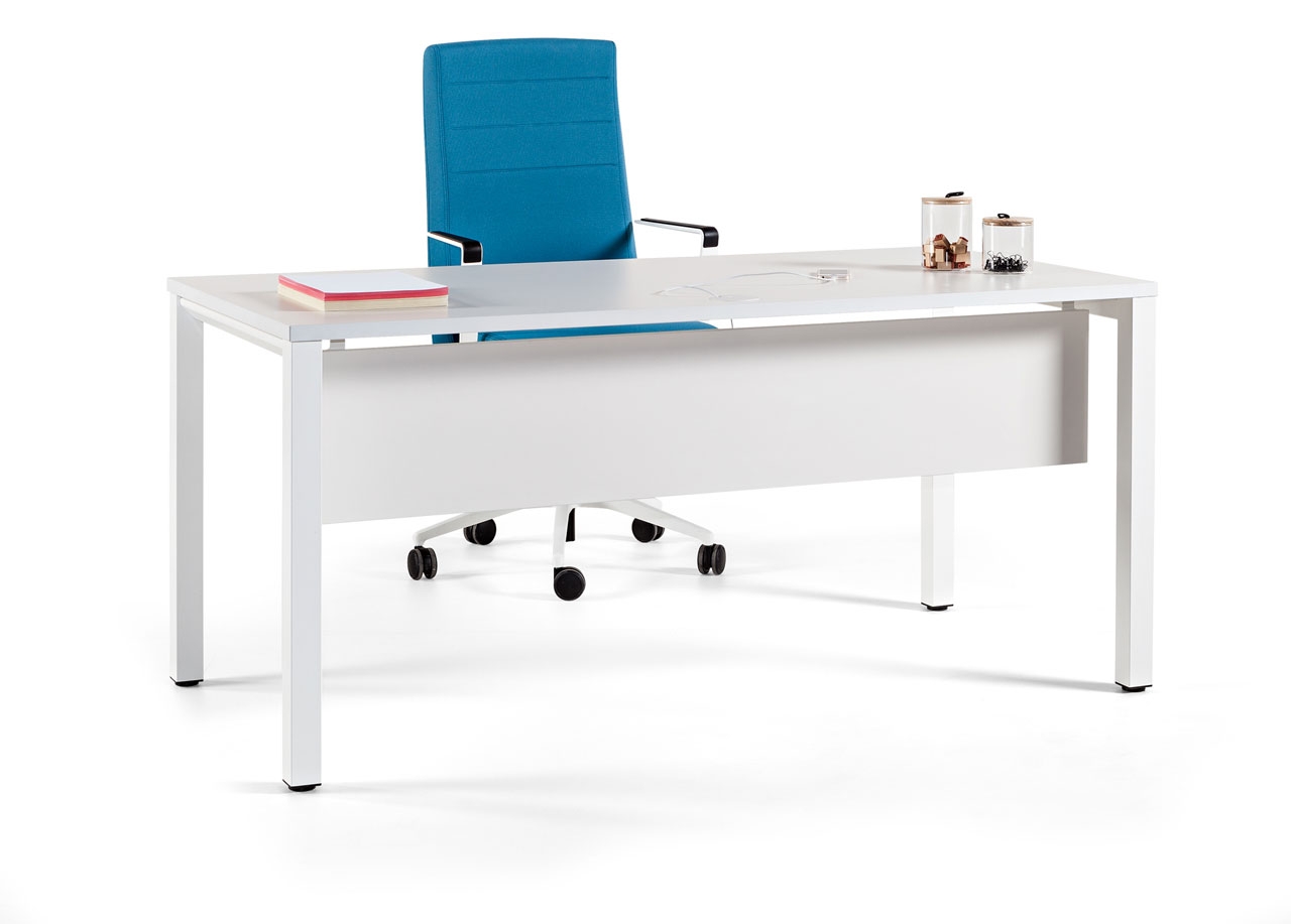 Vital Pro 26 1/4" Depth Melamine Office Single Desk