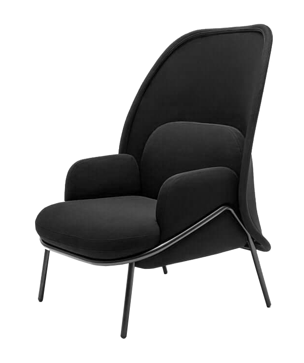 Mesh Medium Back Lounge Chair