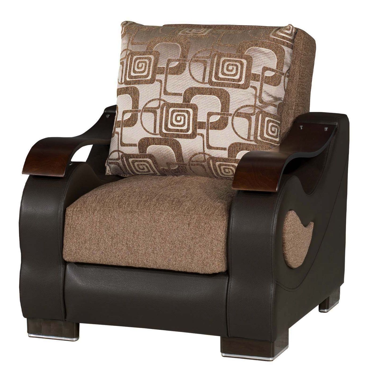Metroplex Fabric/PU Convertible Living Room Set