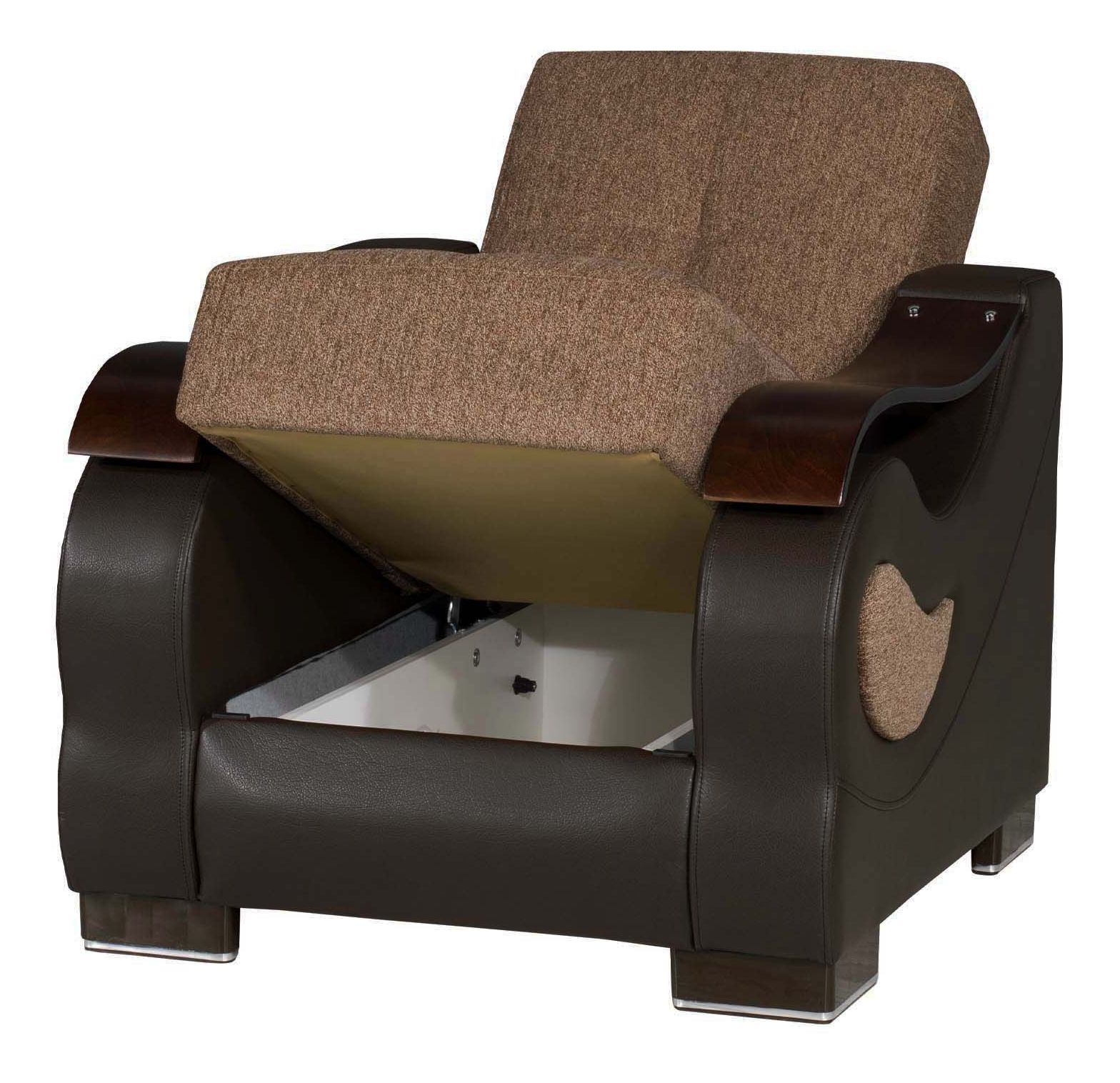 Metroplex Fabric/PU Convertible Living Room Set