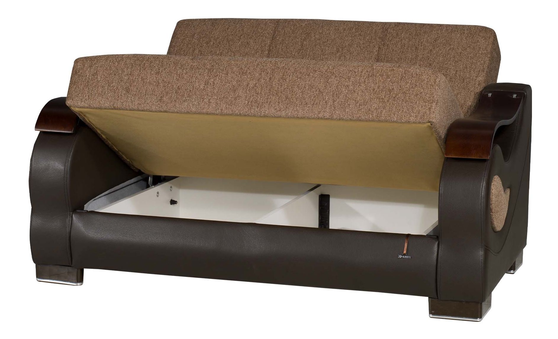 Metroplex Fabric/PU Convertible Living Room Set