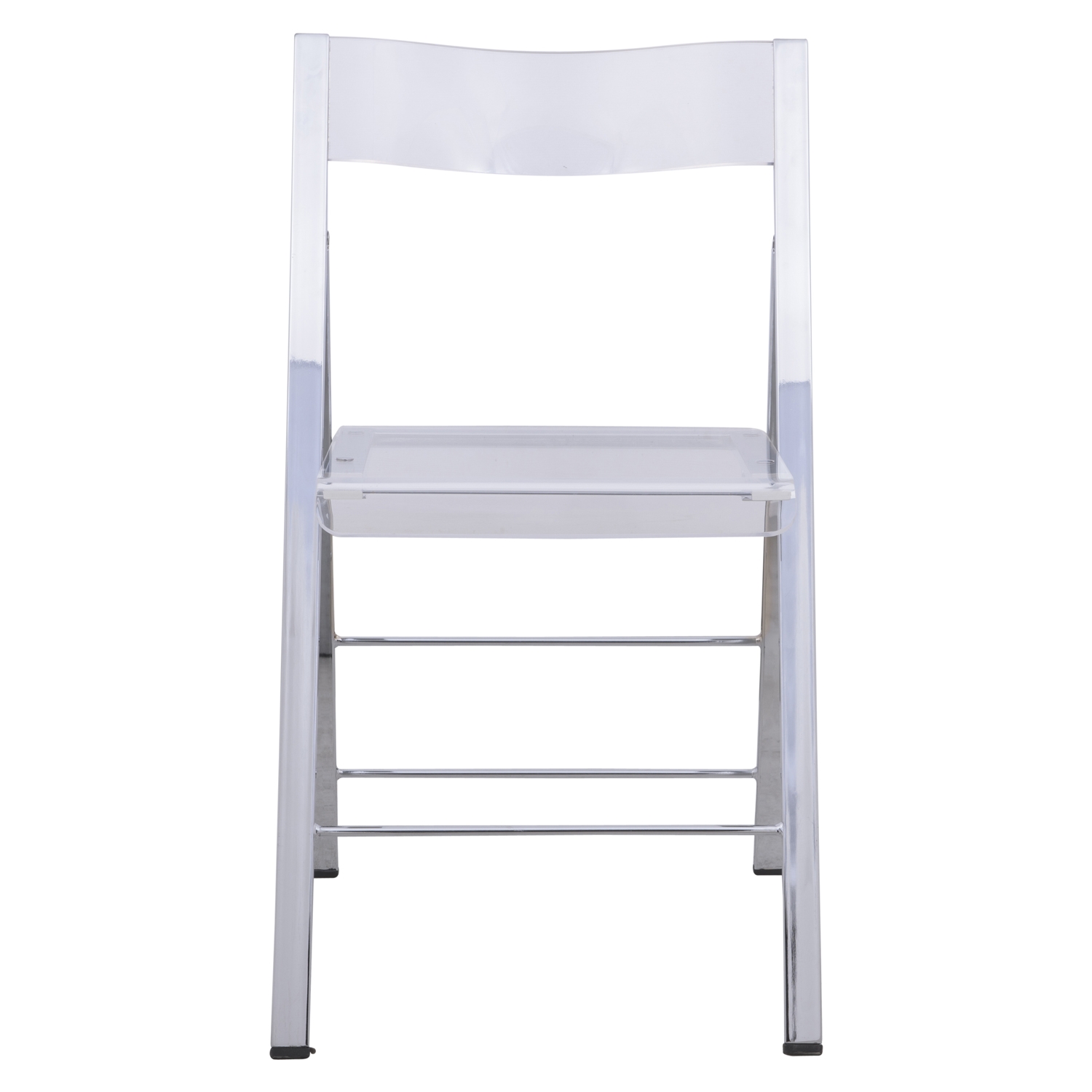 Menno Acrylic Folding Chair (Set of 2)