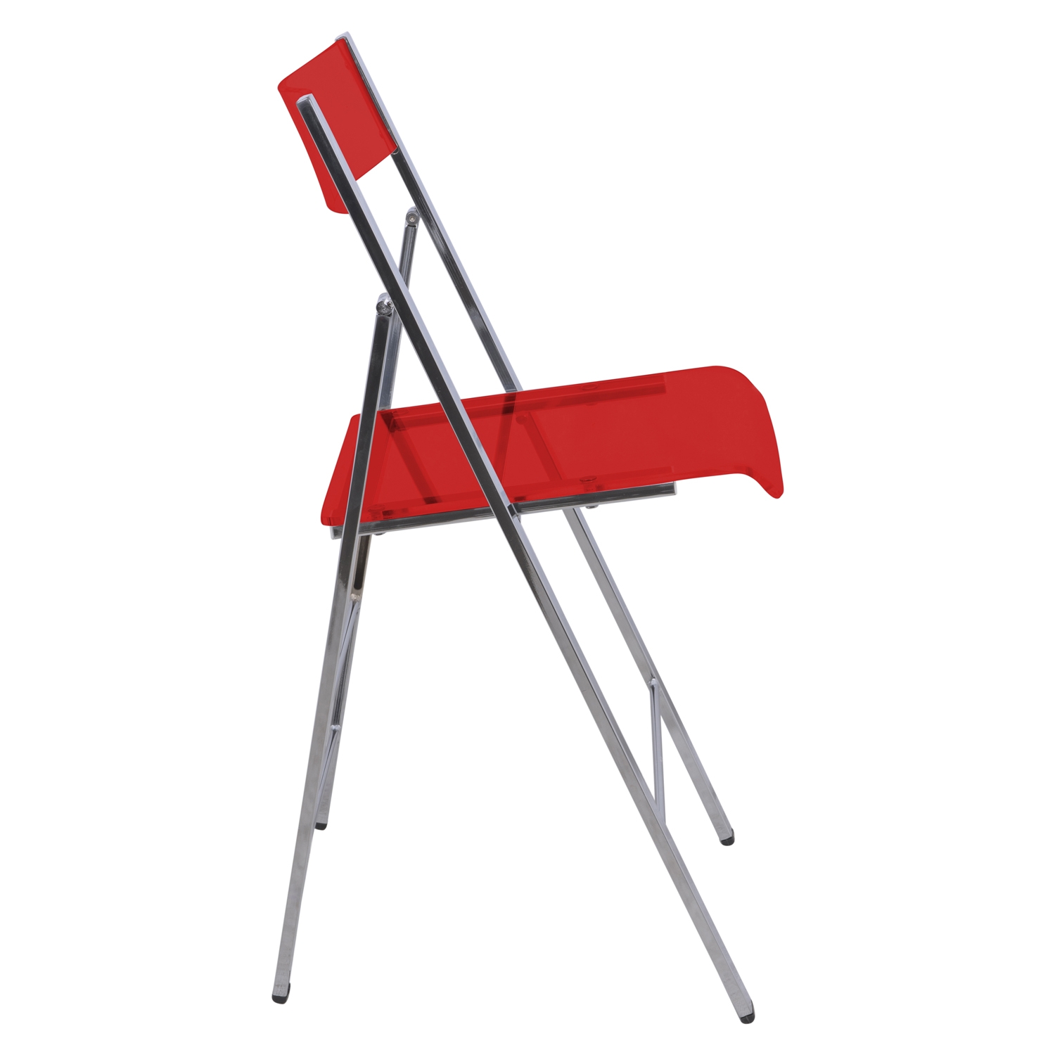 Menno Acrylic Folding Chair (Set of 2)