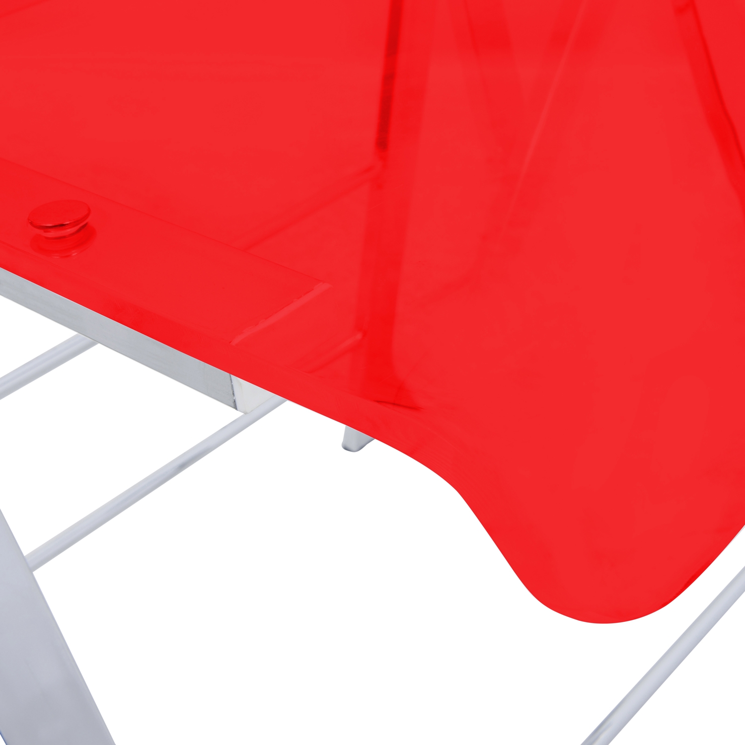 Menno Acrylic Folding Chair (Set of 4)