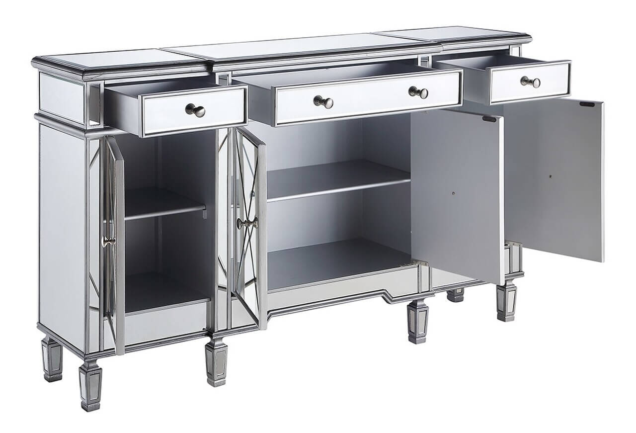 Contempo 3 Drawer 4 Door Cabinet, Composition 1