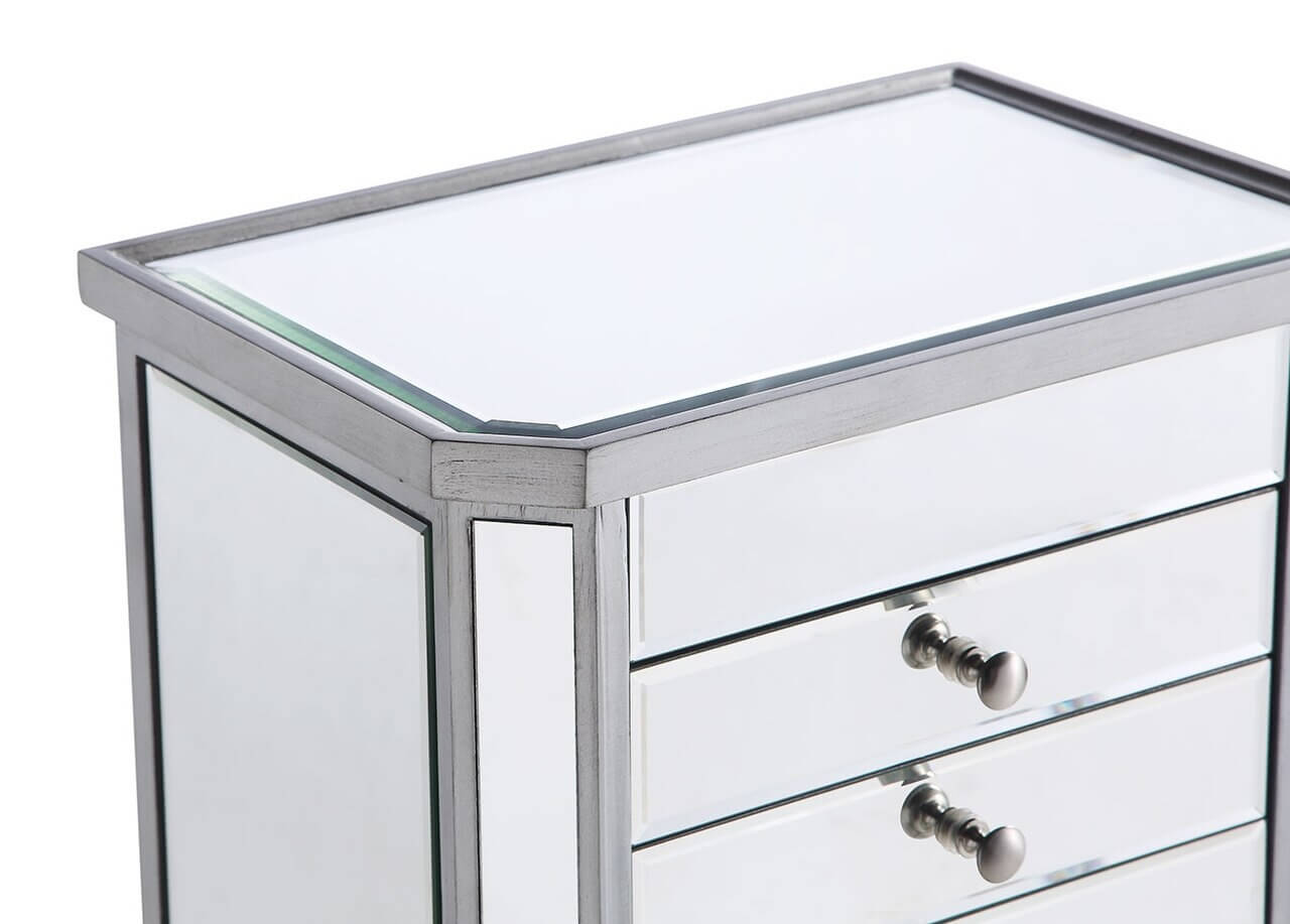 Contempo 7 Drawer Jewelry Armoire