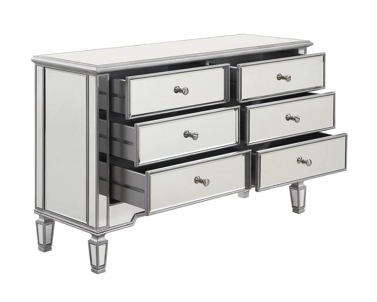 Contempo 6 Drawer Dresser