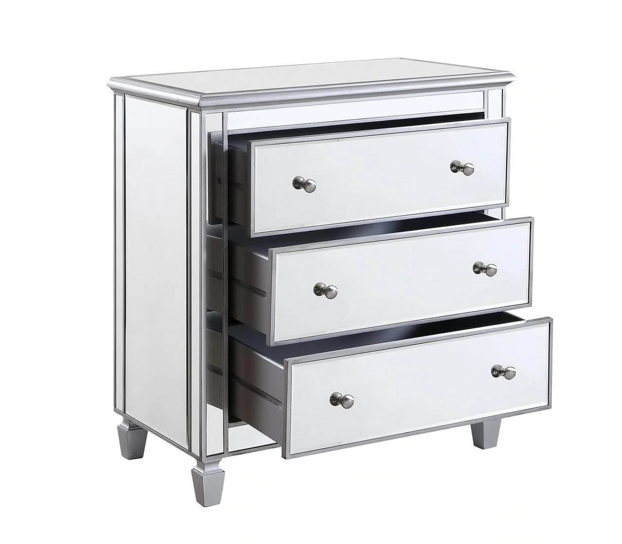Contempo 3 Drawer Bedside Cabinet
