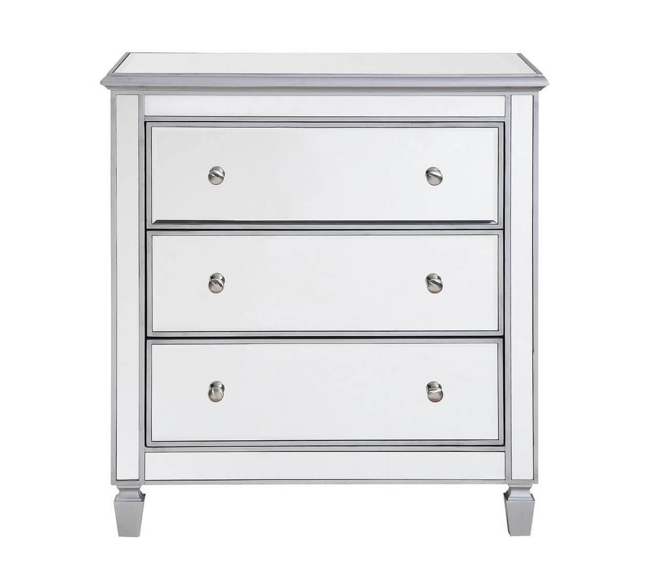 Contempo 3 Drawer Bedside Cabinet