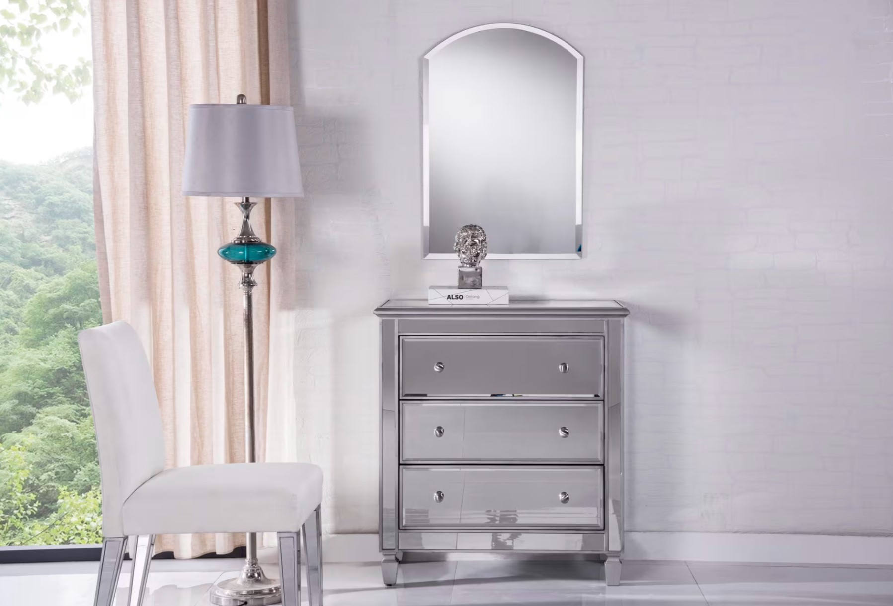 Contempo 3 Drawer Bedside Cabinet