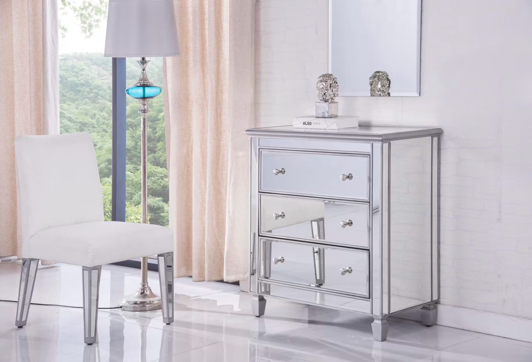 Contempo 3 Drawer Bedside Cabinet