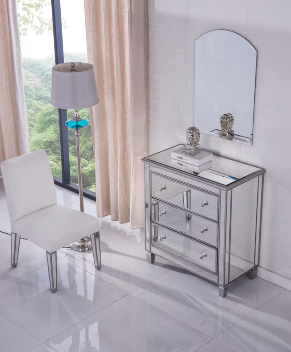 Contempo 3 Drawer Bedside Cabinet