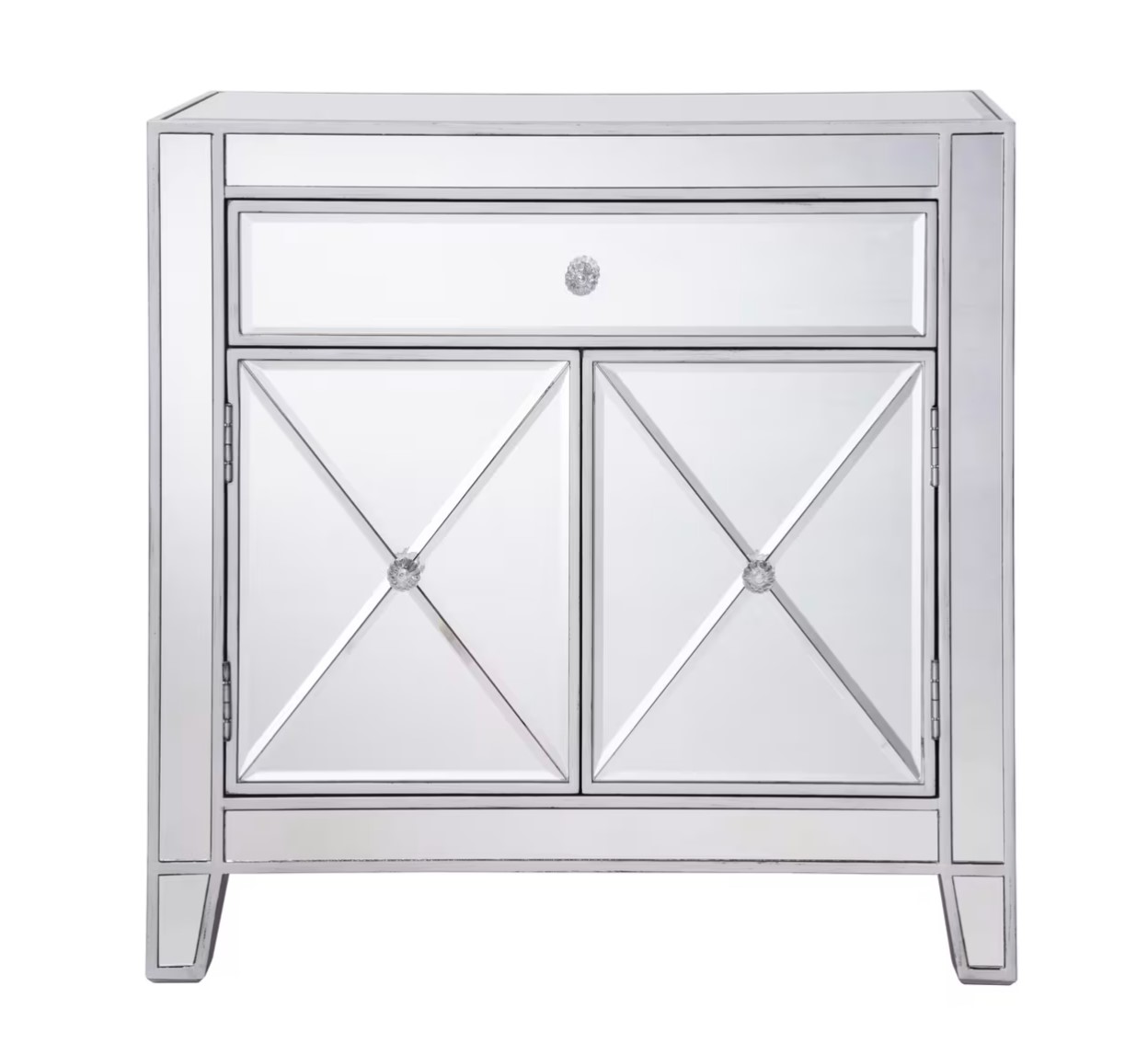 Contempo 1 Drawer 2 Doors Cabinet