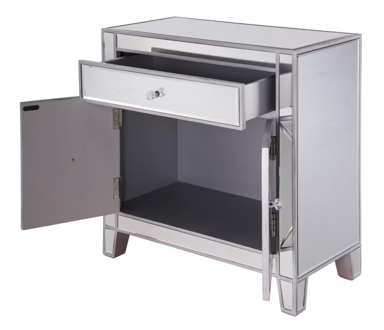 Contempo 1 Drawer 2 Doors Cabinet