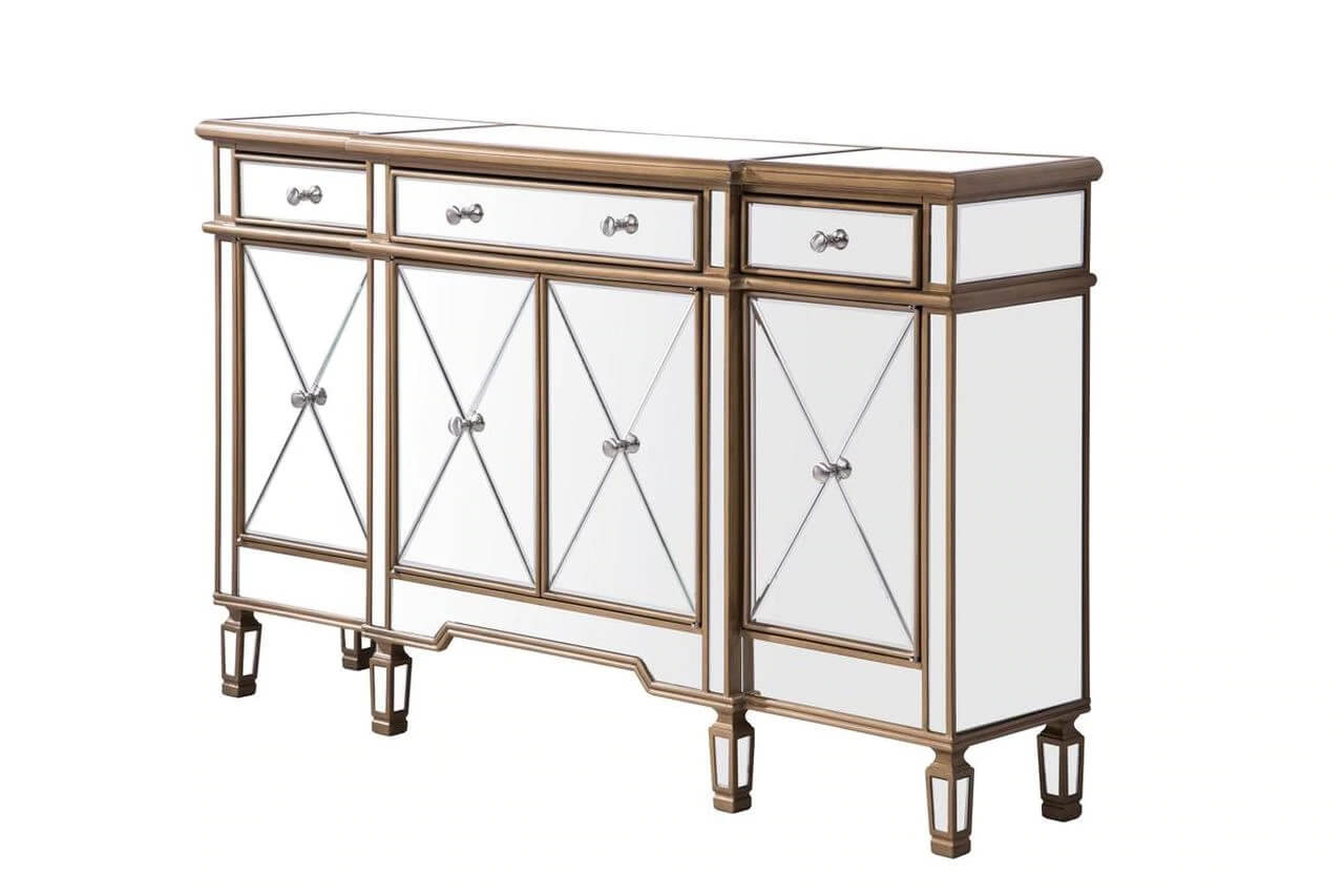 Contempo 3 Drawer 4 Door Cabinet, Composition 1