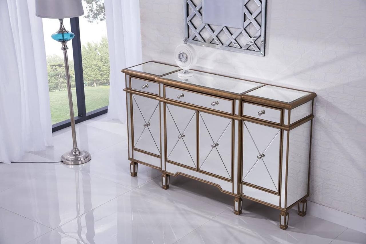 Contempo 3 Drawer 4 Door Cabinet, Composition 1