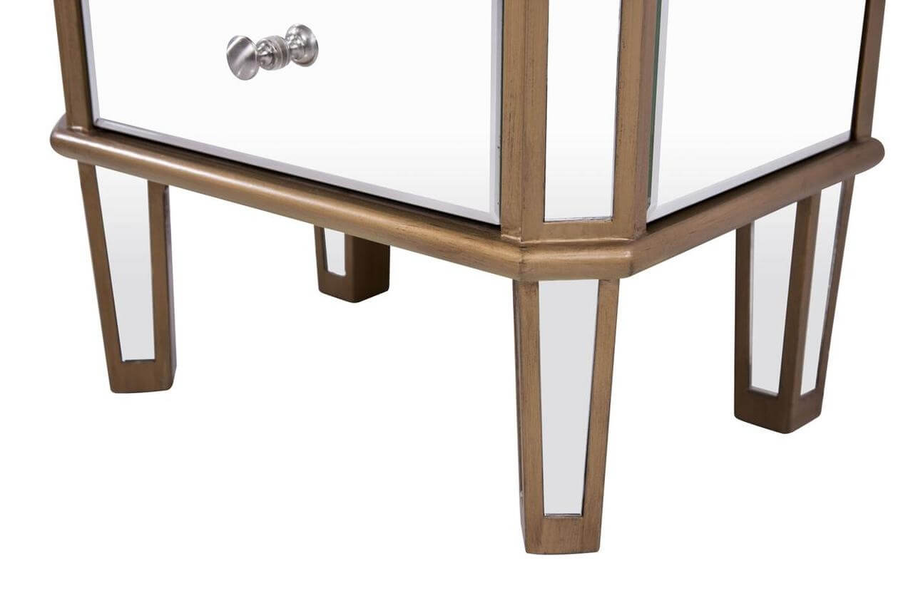 Contempo 7 Drawer Jewelry Armoire