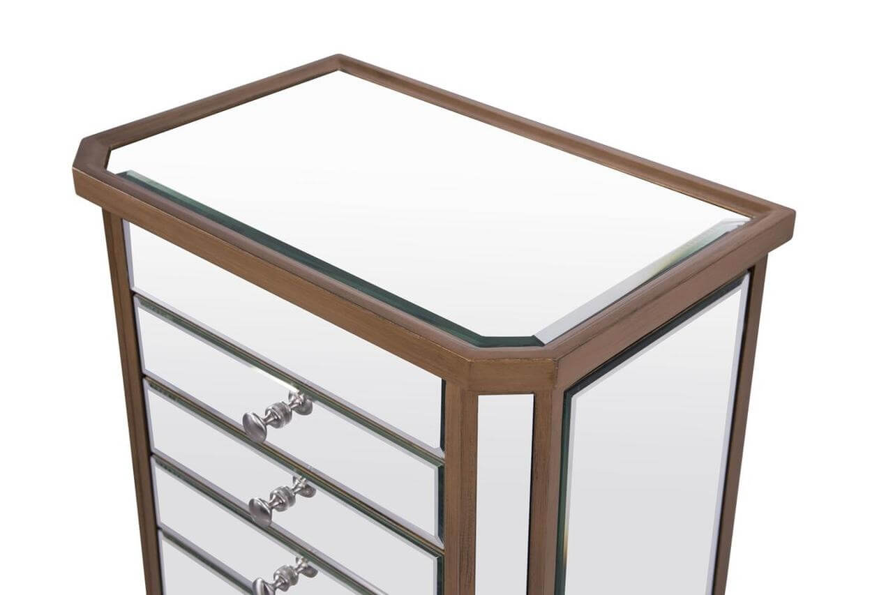 Contempo 7 Drawer Jewelry Armoire