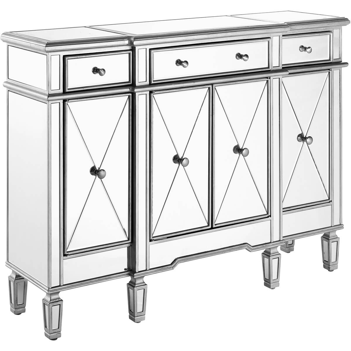 Contempo 3 Drawer 4 Door Cabinet, Composition 2