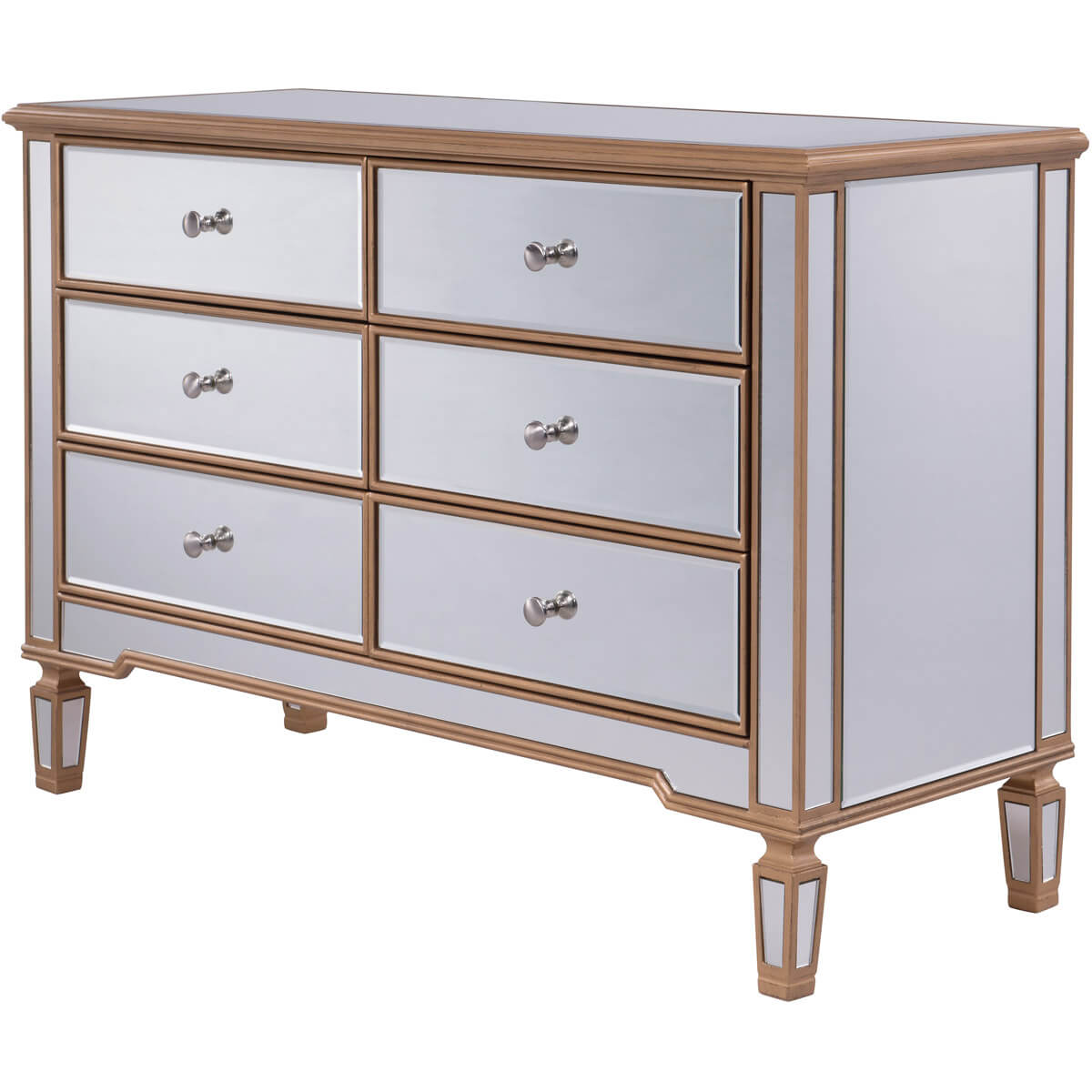 Contempo 6 Drawer Dresser