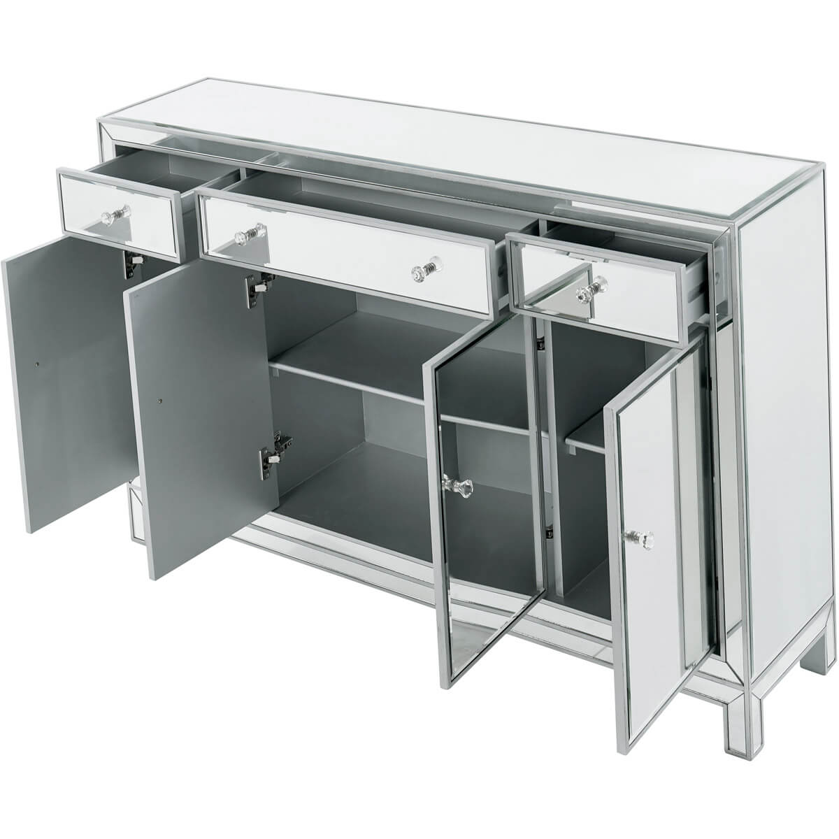 Reflexion 3 Drawers 4 Doors Buffet Cabinet