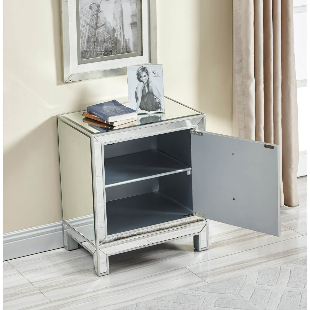 Reflexion 1 Door Nightstand