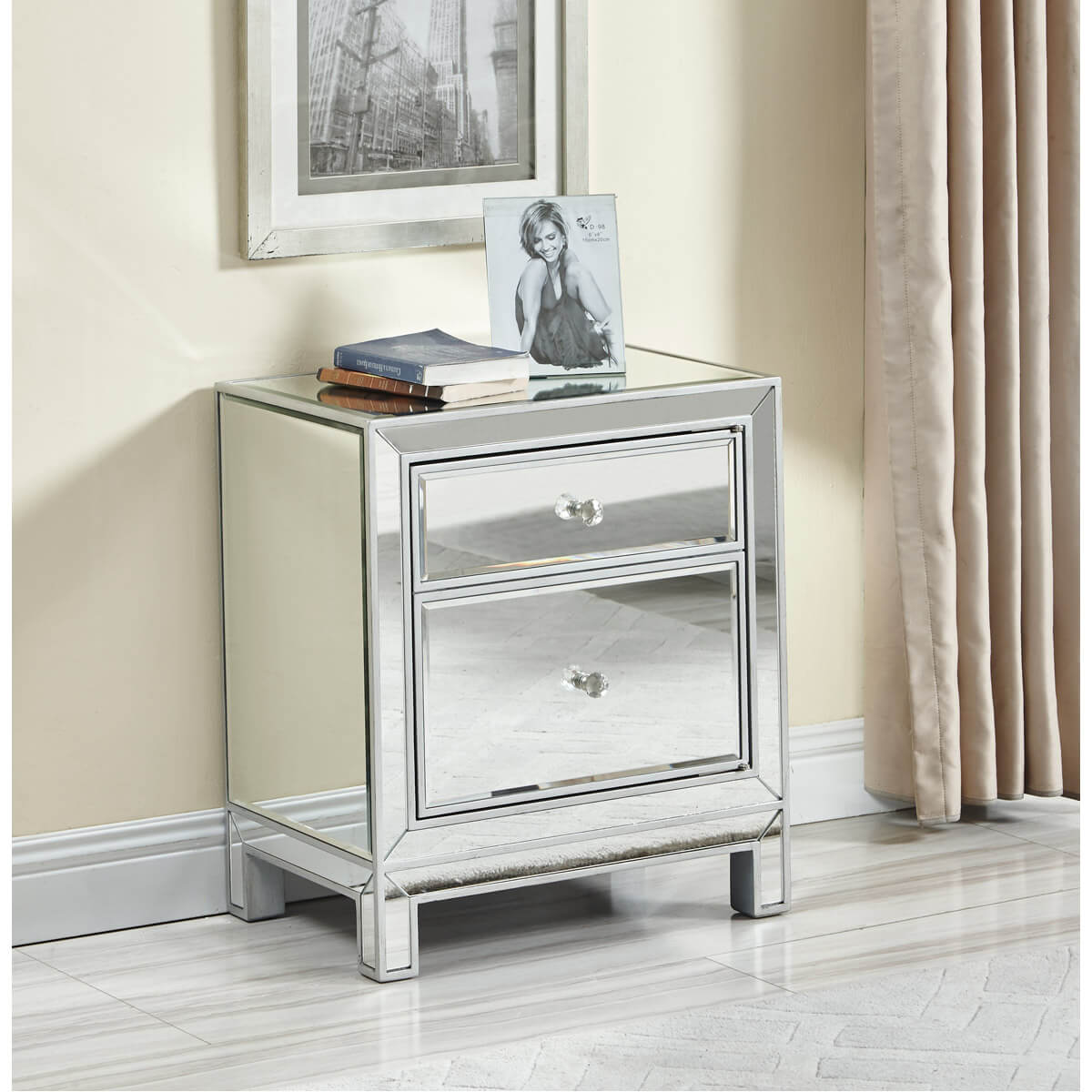 Reflexion 1 Door Nightstand