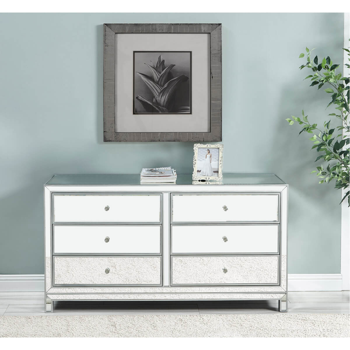 Reflexion 6 Drawers Wide Dresser