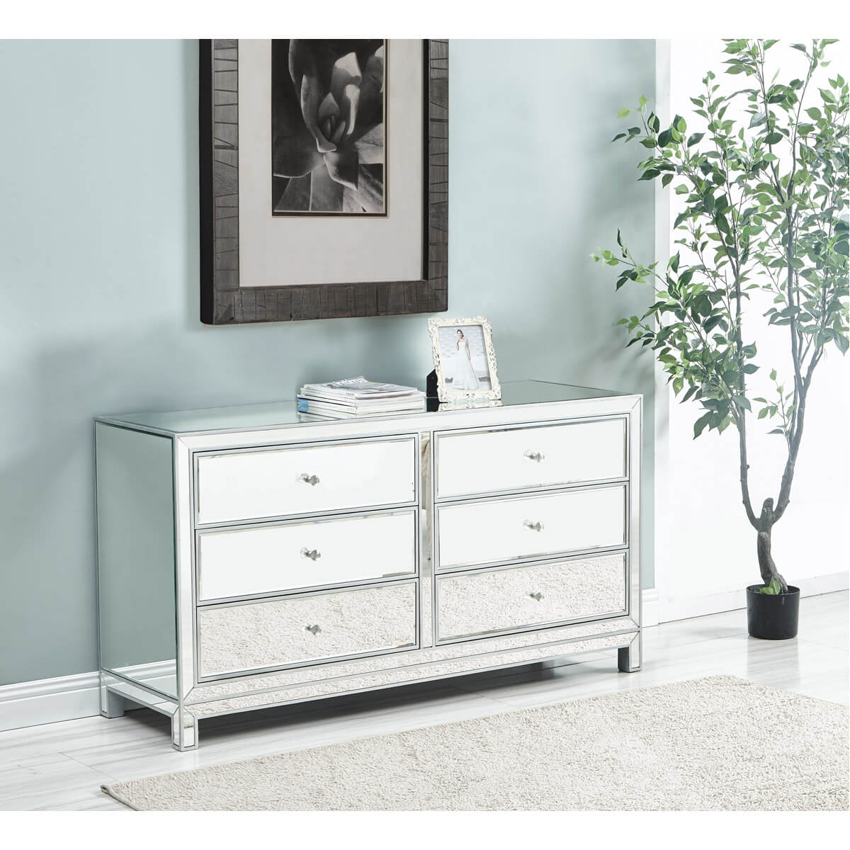 Reflexion 6 Drawers Wide Dresser