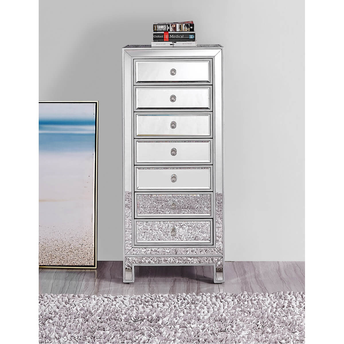 Reflexion 7 Drawers Lingerie Chest