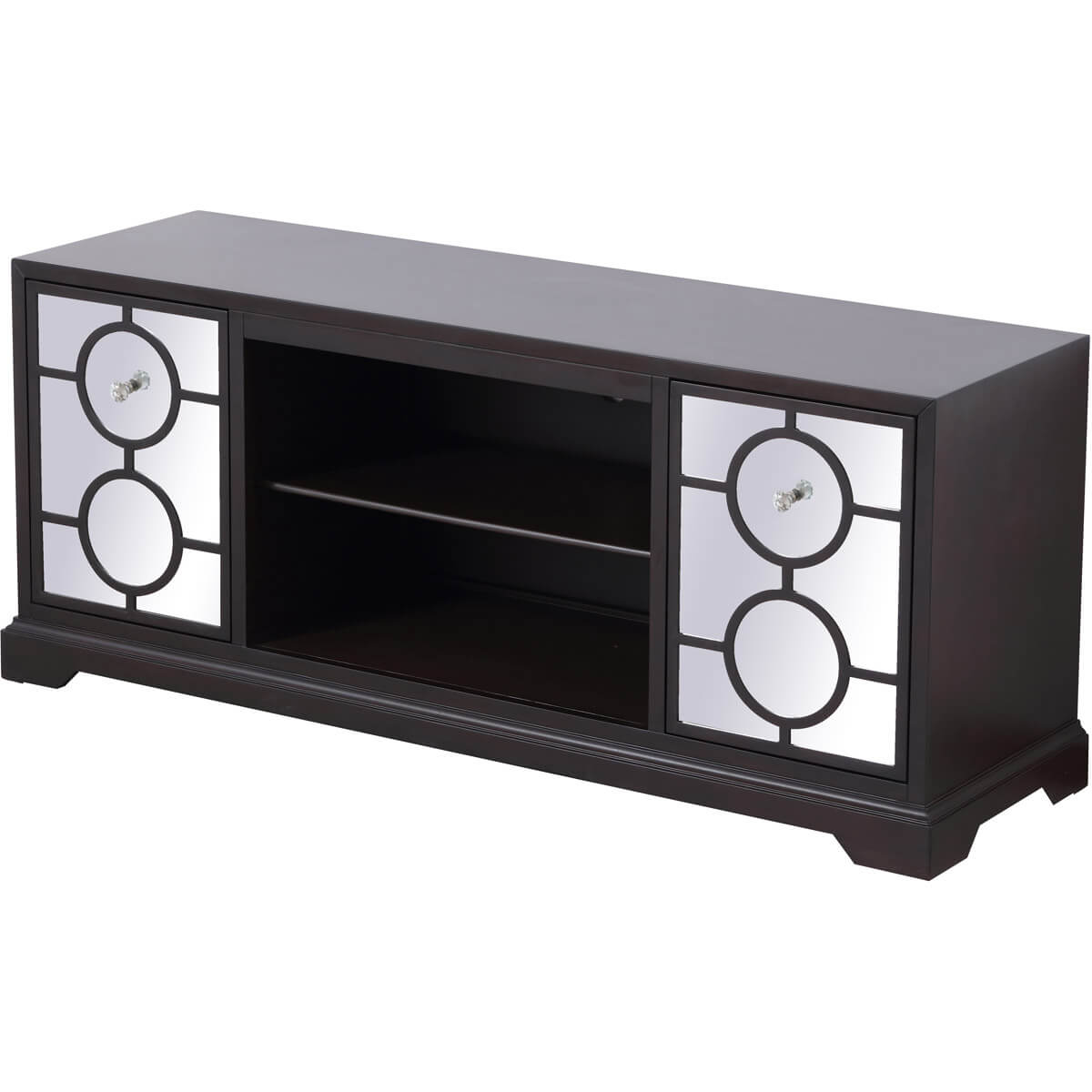 Modern 60" Mirrored TV Stand