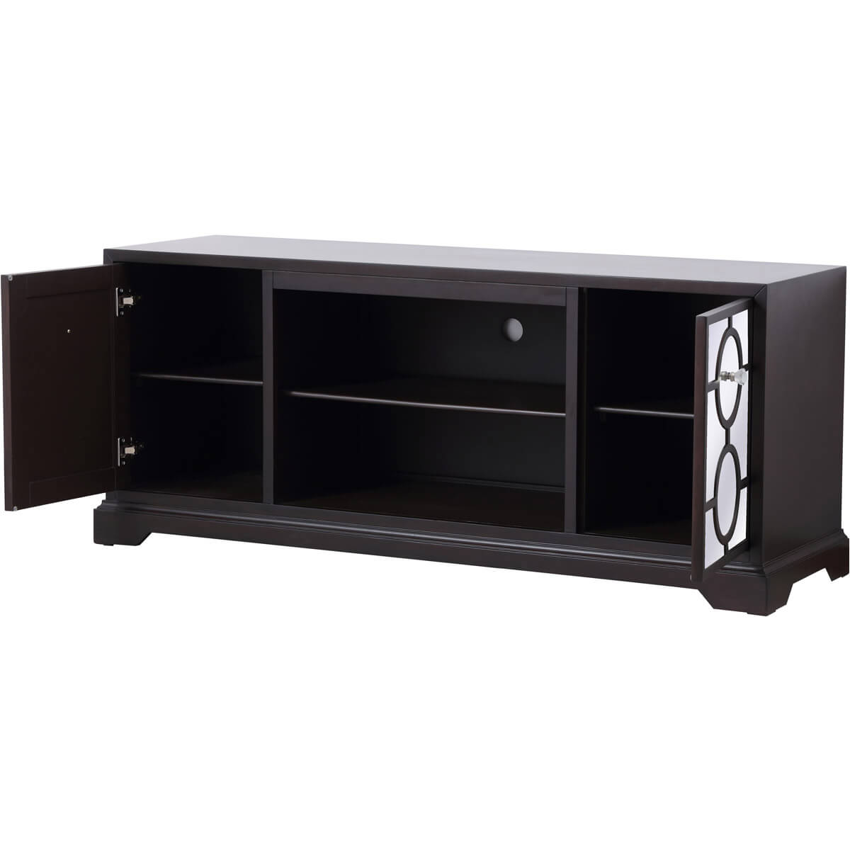 Modern 60" Mirrored TV Stand