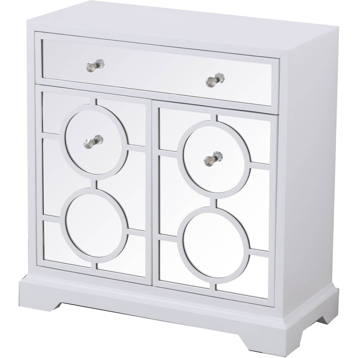 Modern 32" Mirrored Cabinet