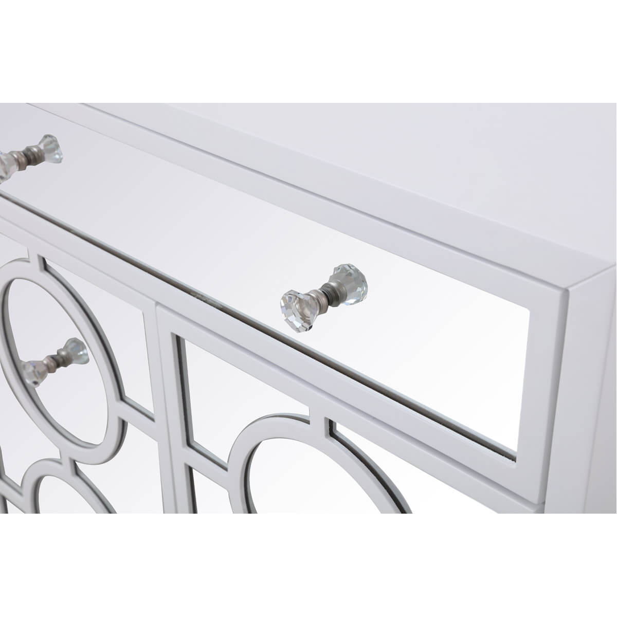 Modern 32" Mirrored Cabinet