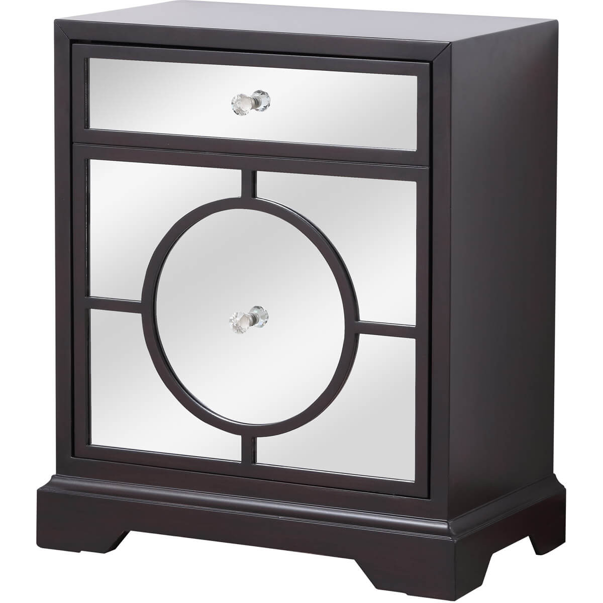 Modern 24" Mirrored Cabinet