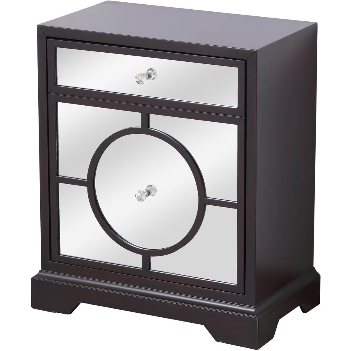 Modern 24" Mirrored Cabinet