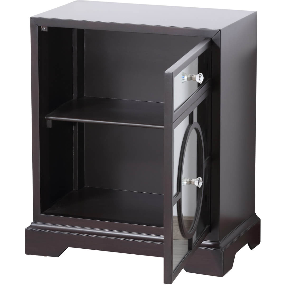 Modern 24" Mirrored Cabinet