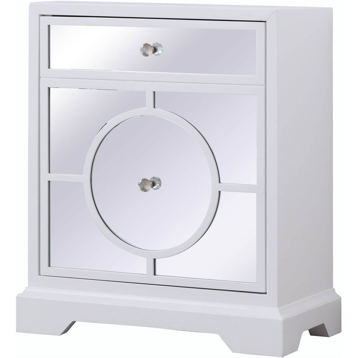 Modern 24" Mirrored Cabinet