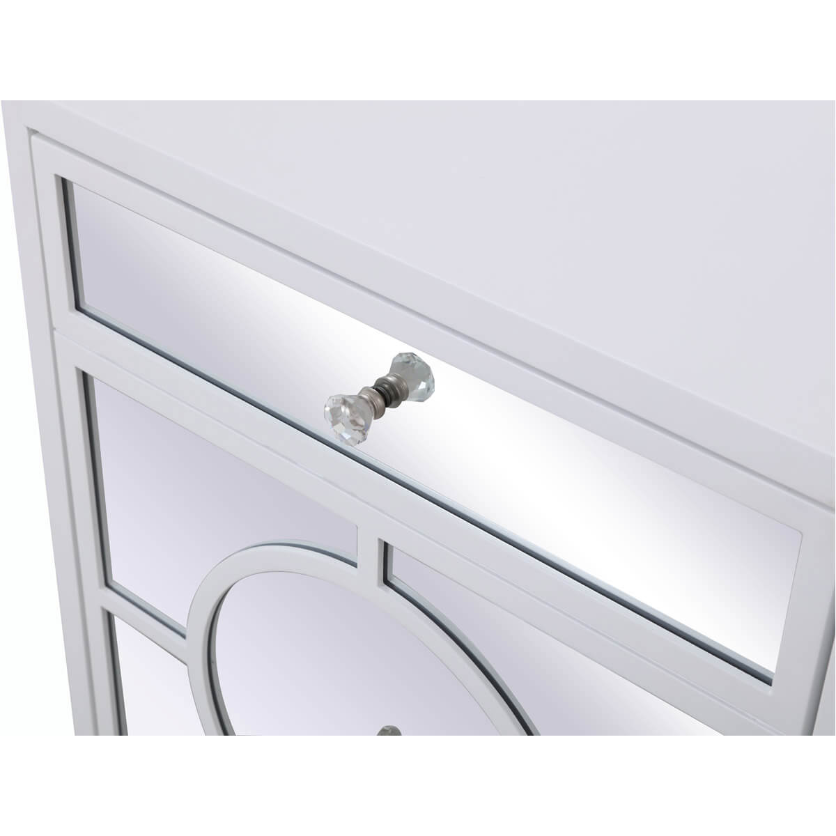 Modern 24" Mirrored Cabinet