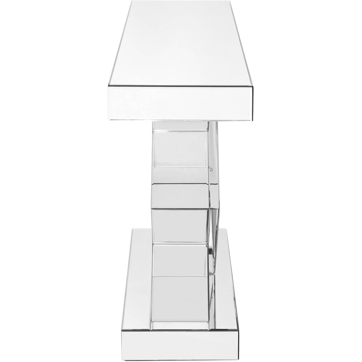 Modern 47" Rectangle Crystal Console Table