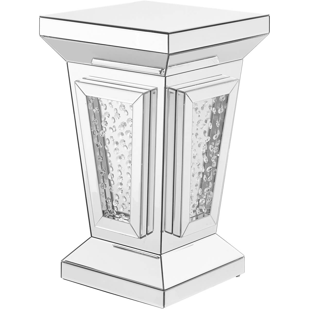 Modern 15" Crystal End Table