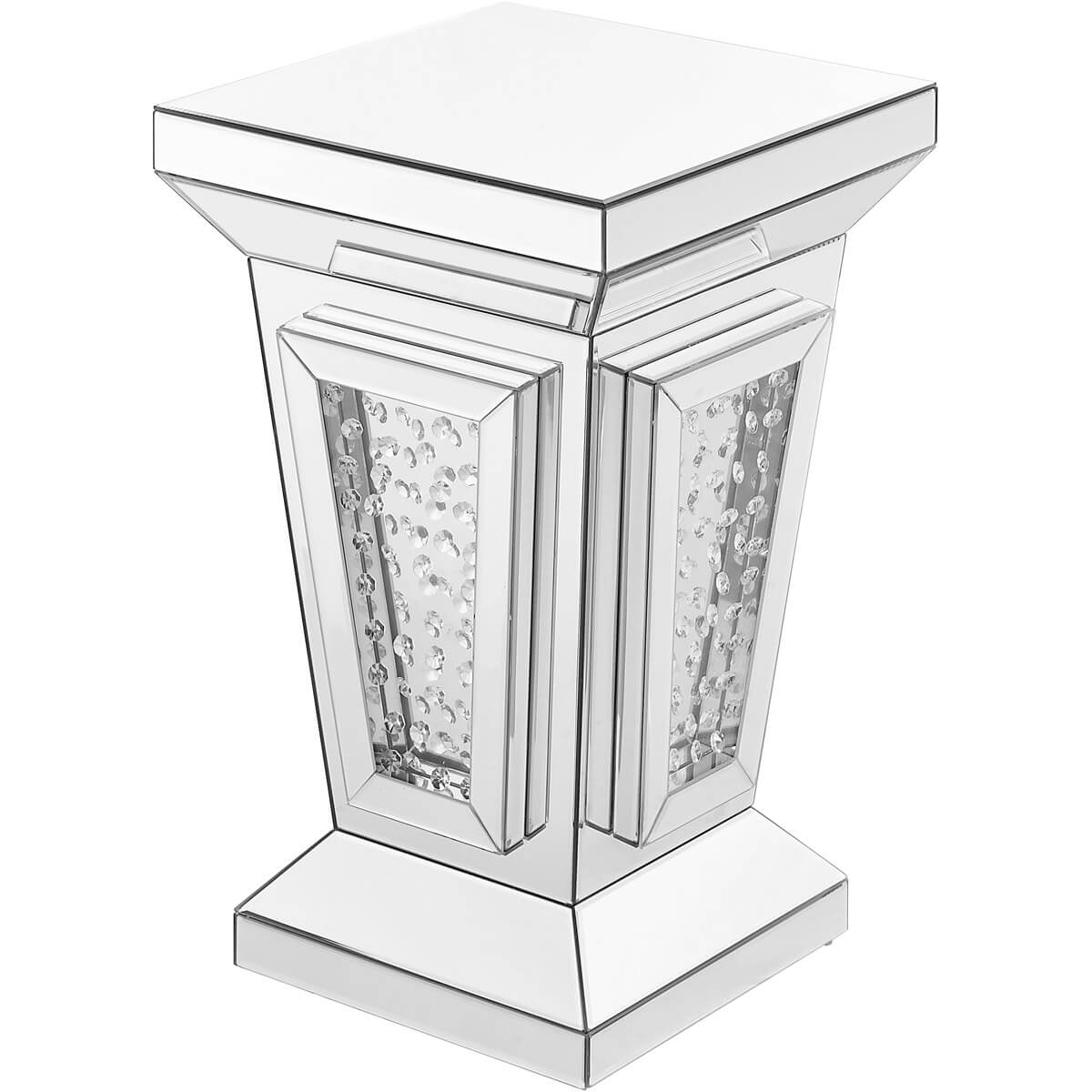 Modern 15" Crystal End Table