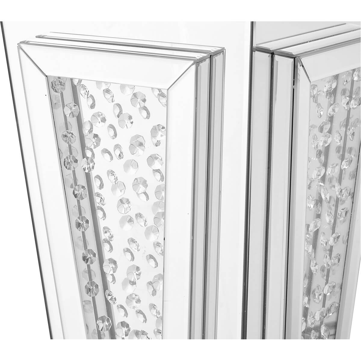 Modern 15" Crystal End Table