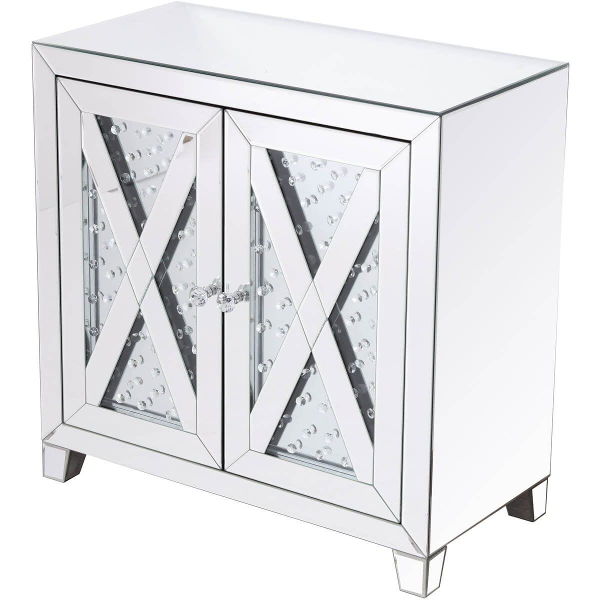 Modern 28" 2 Door Cabinet