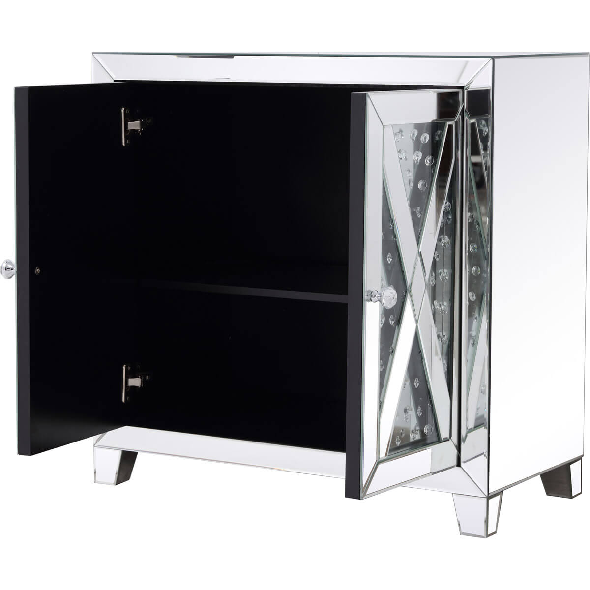 Modern 28" 2 Door Cabinet