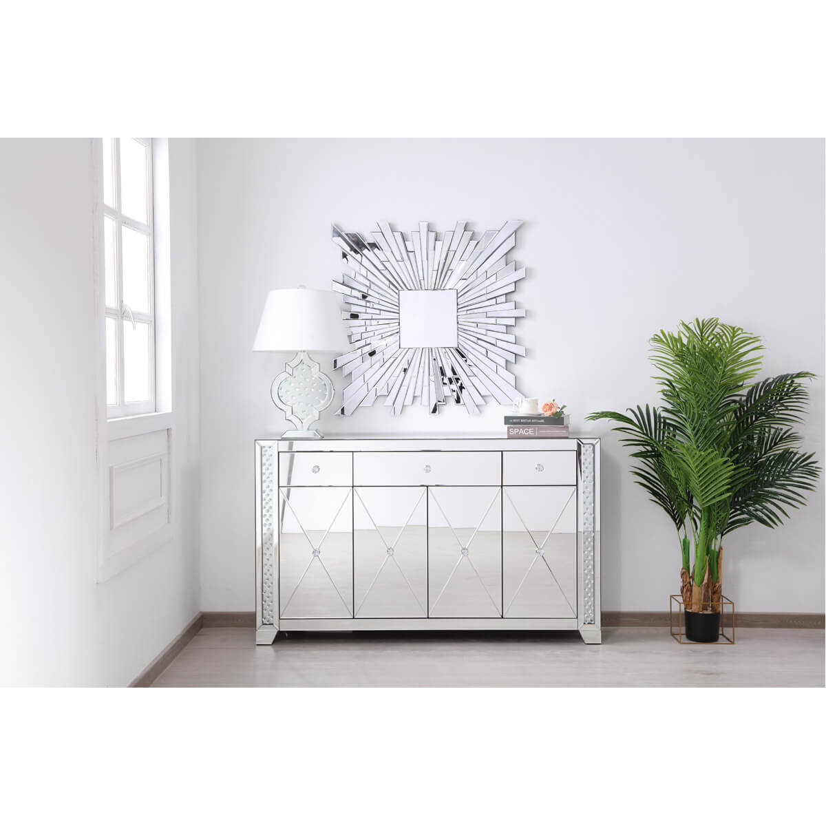 Modern 60" Credenza