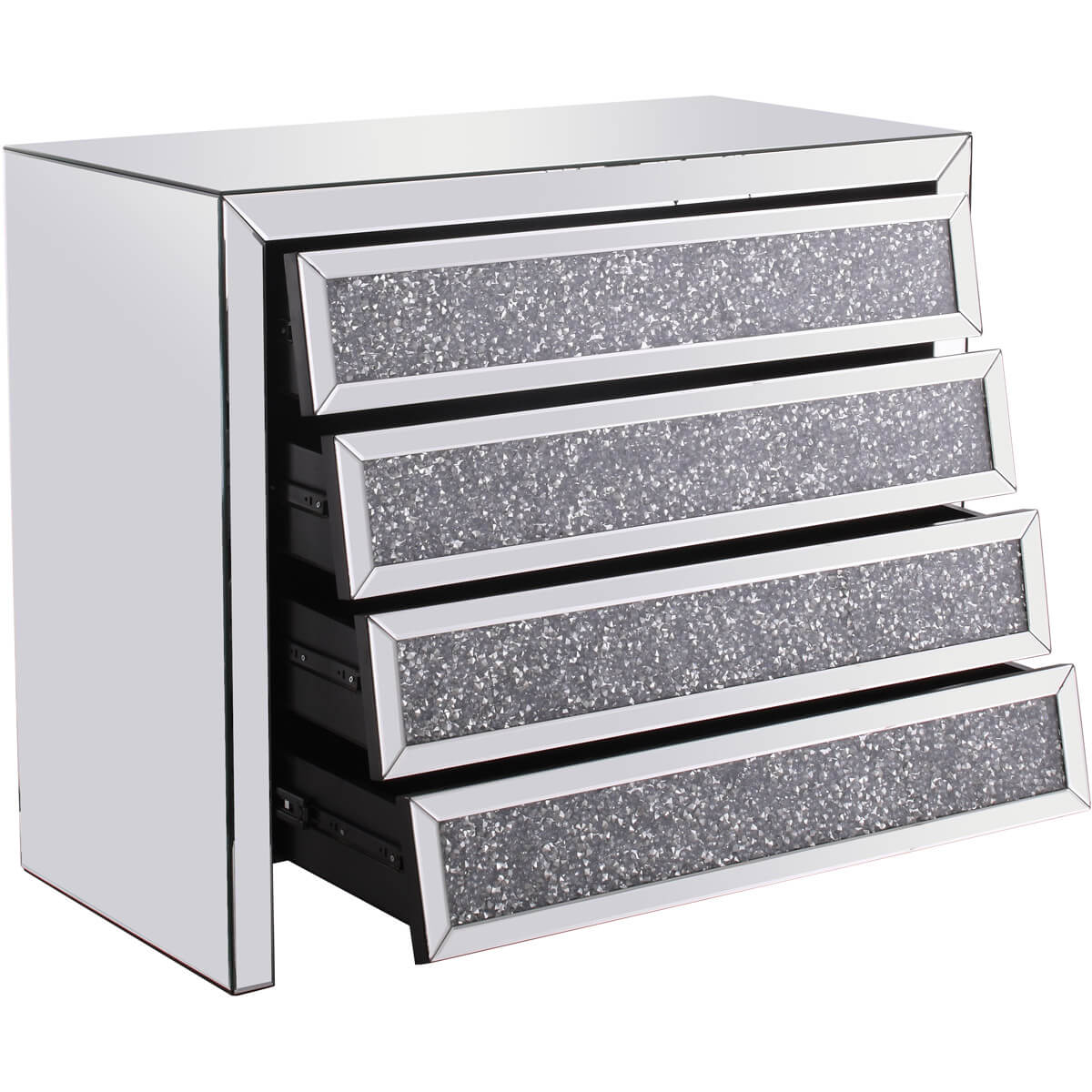 Modern 39" Crystal Cabinet, Composition 1
