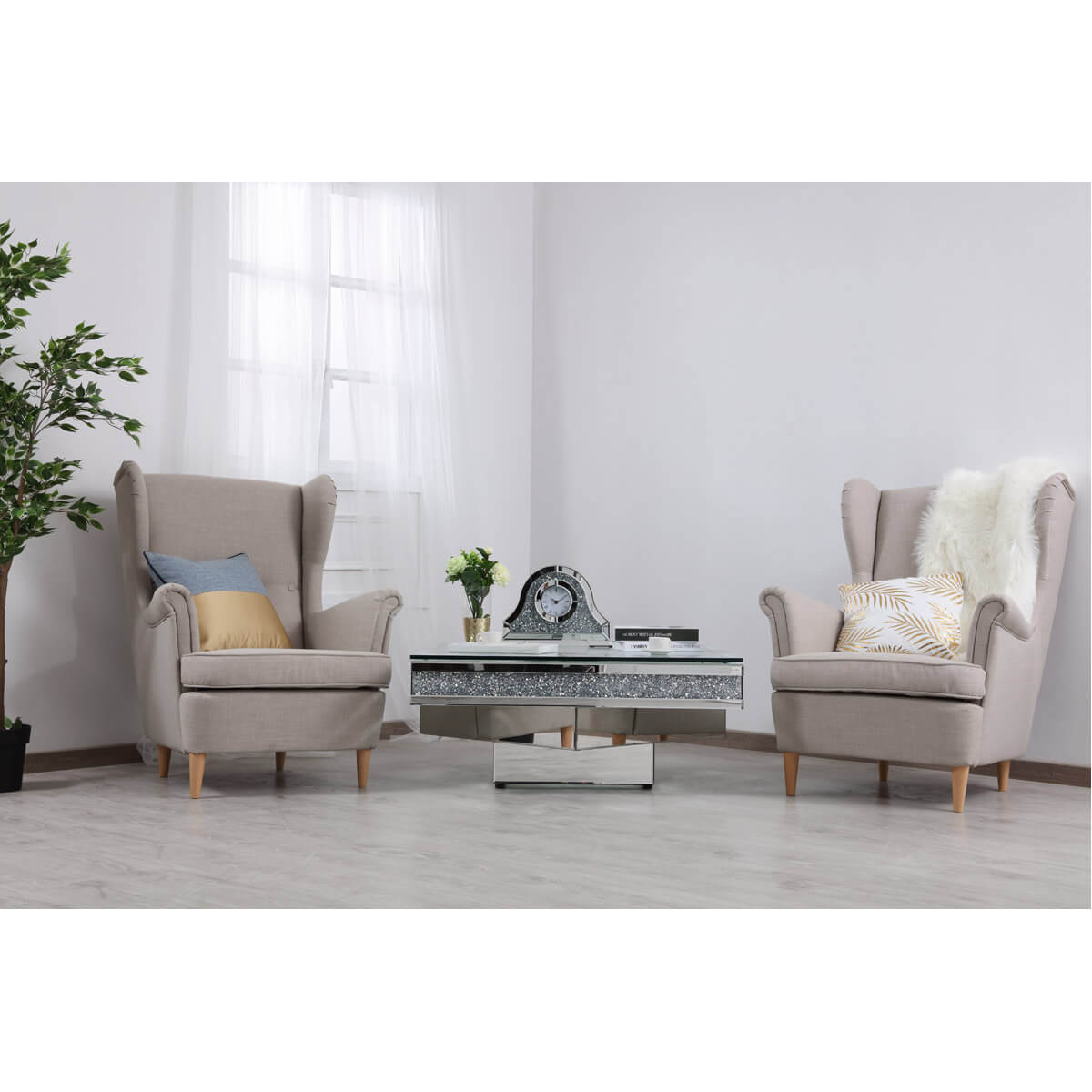 Modern 39" Coffee Table