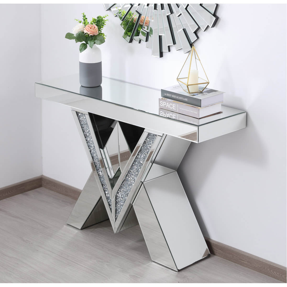 Modern 47" Console Table, Composition 2